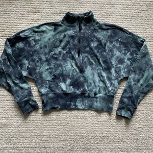 Lululemon Ready To Rulu Half Zip Pullover Diamond Dye Size 4